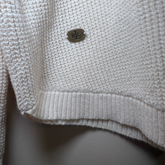 Nice 100% cotton sweater, Ralph Lauren brand, white color - Picture 7 of 11
